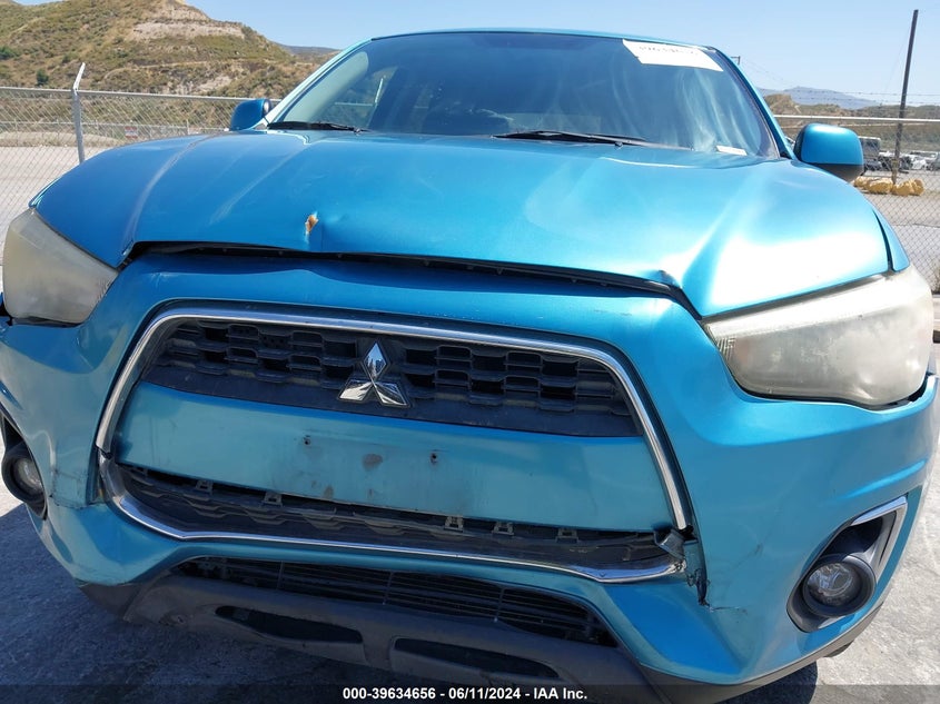 2013 Mitsubishi Outlander Sport Se VIN: 4A4AP4AUXDE009718 Lot: 39634656