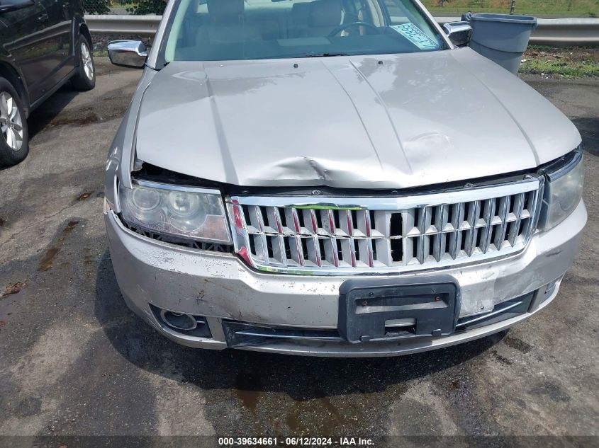 2007 Lincoln Mkz VIN: 3LNHM28T87R644210 Lot: 39634661