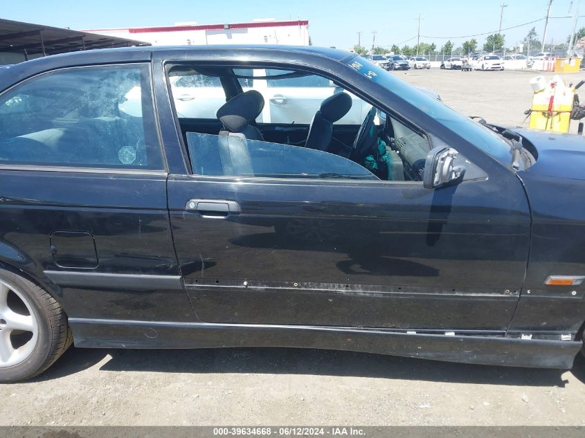 1996 BMW 318 Ti VIN: WBACG7320TAS96843 Lot: 39634668