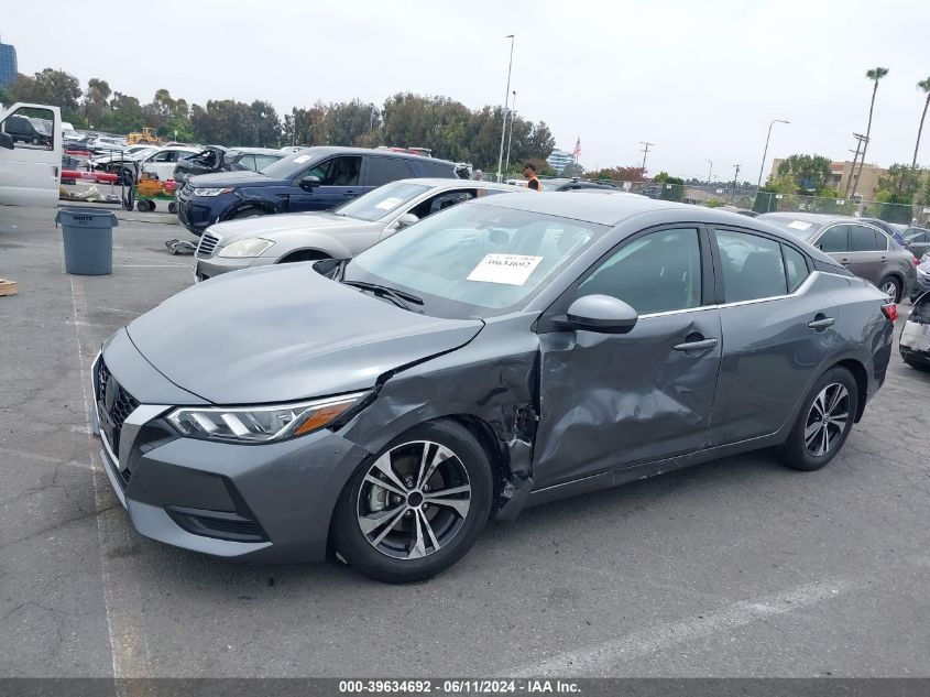2021 Nissan Sentra Sv Xtronic Cvt VIN: 3N1AB8CV8MY305426 Lot: 39634692