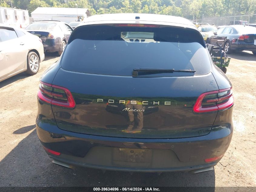 2017 Porsche Macan VIN: WP1AA2A58HLB06177 Lot: 39634696