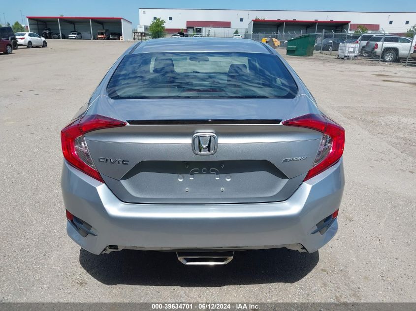 2021 Honda Civic Sport VIN: 19XFC2F80ME202313 Lot: 39634701