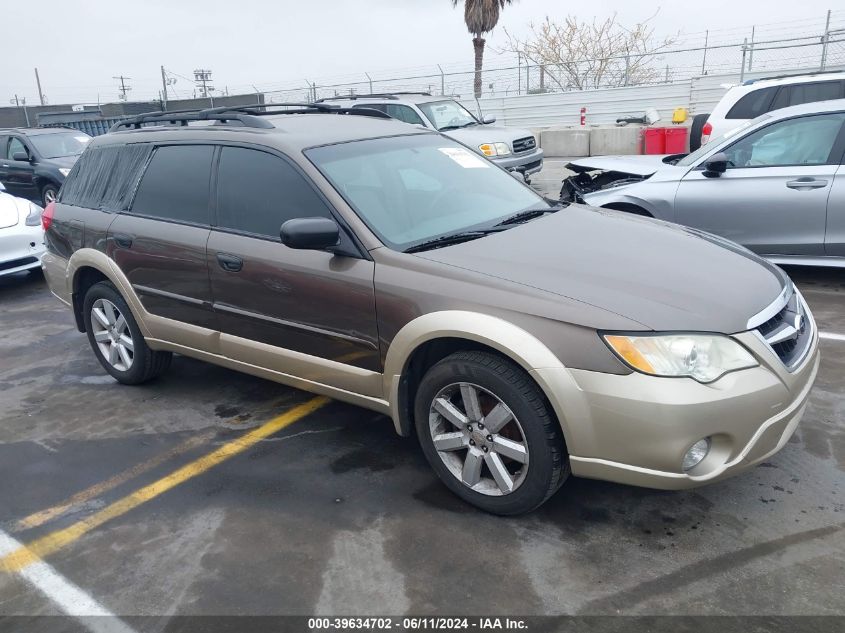 2008 Subaru Outback 2.5I/2.5I L.l. Bean Edition VIN: 4S4BP61C087351585 Lot: 39634702