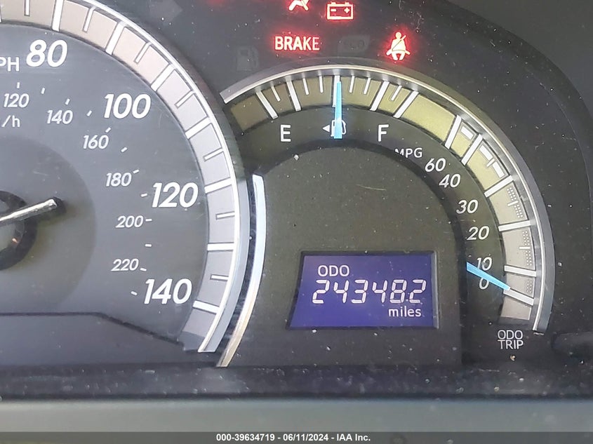 2013 Toyota Camry Se VIN: 4T1BF1FK7DU264882 Lot: 39634719