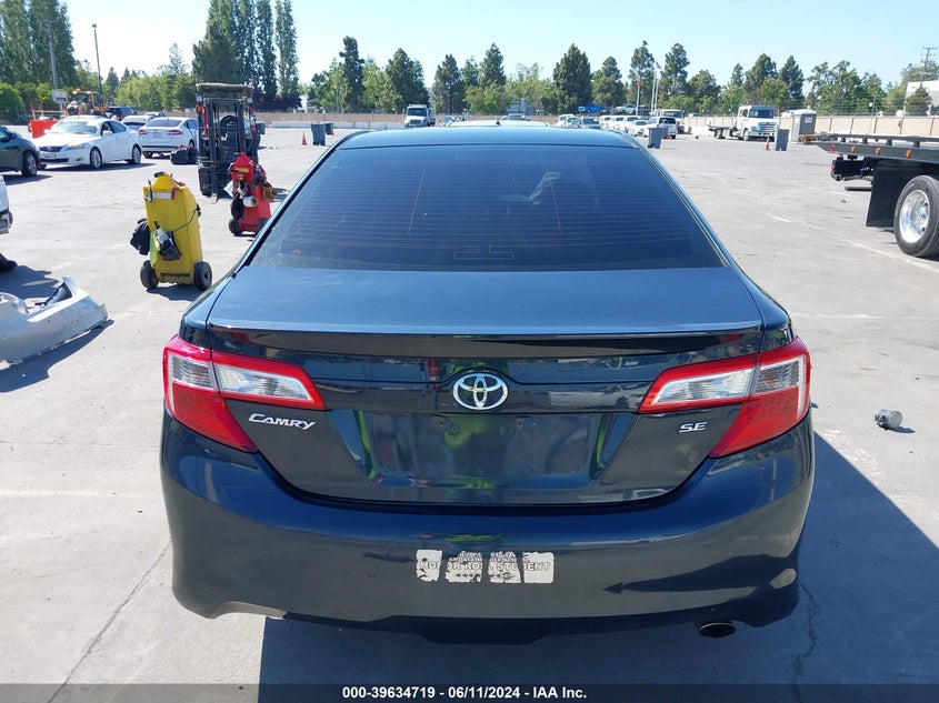 2013 Toyota Camry Se VIN: 4T1BF1FK7DU264882 Lot: 39634719