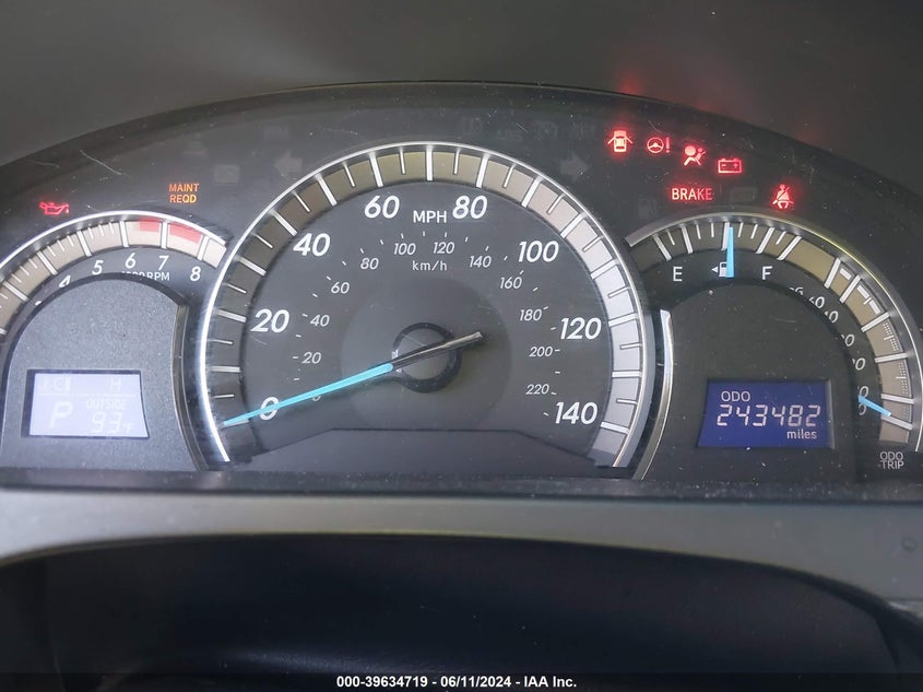 2013 Toyota Camry Se VIN: 4T1BF1FK7DU264882 Lot: 39634719