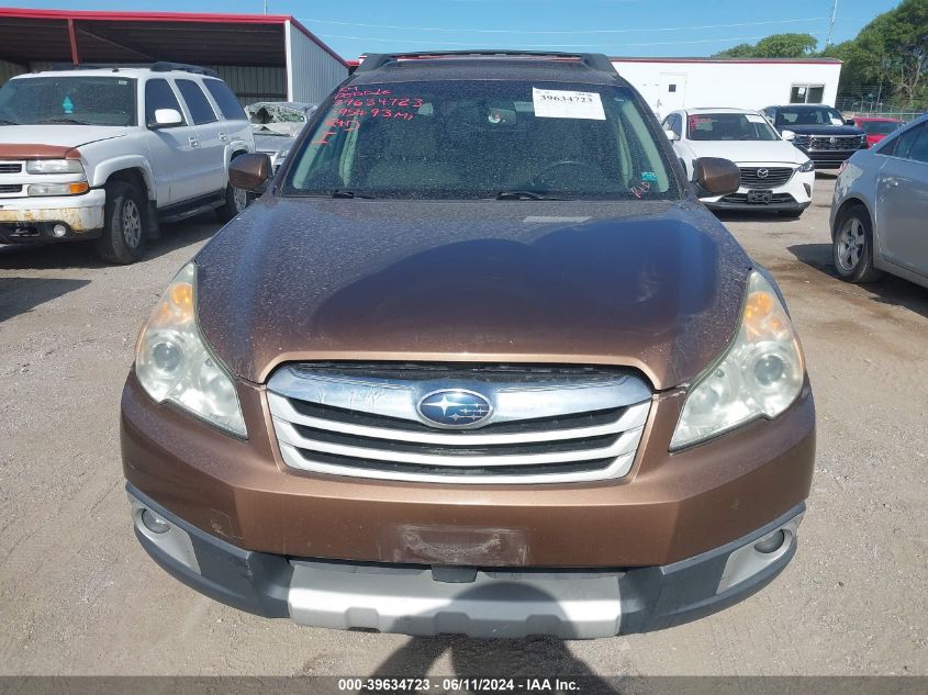 2011 Subaru Outback 2.5I Premium VIN: 4S4BRCGC7B3320722 Lot: 39634723