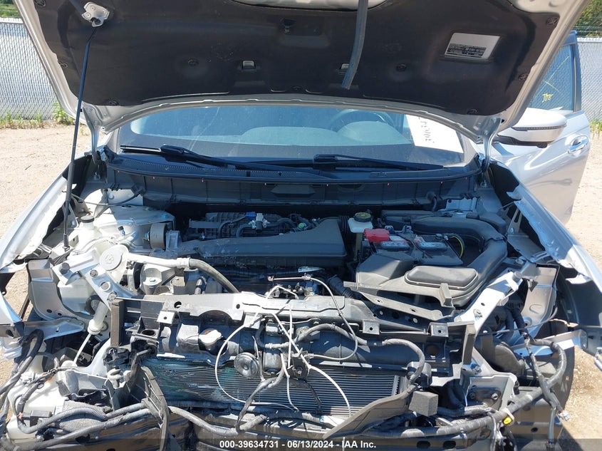 2016 Nissan Rogue Sv VIN: KNMAT2MT6GP700232 Lot: 39634731