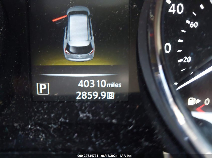 2016 Nissan Rogue Sv VIN: KNMAT2MT6GP700232 Lot: 39634731