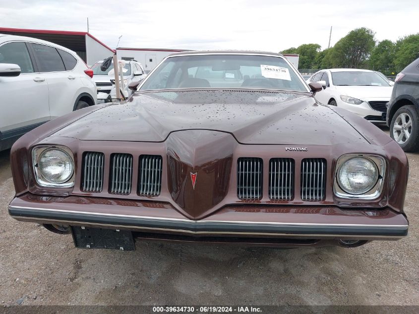 1973 Pontiac Grand Am VIN: 2H37R3P337447 Lot: 39634730