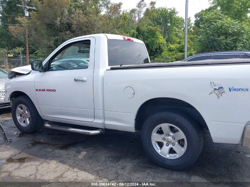 2011 Ram Ram 1500 Slt VIN: 3D7JB1EP0BG510220 Lot: 39634742