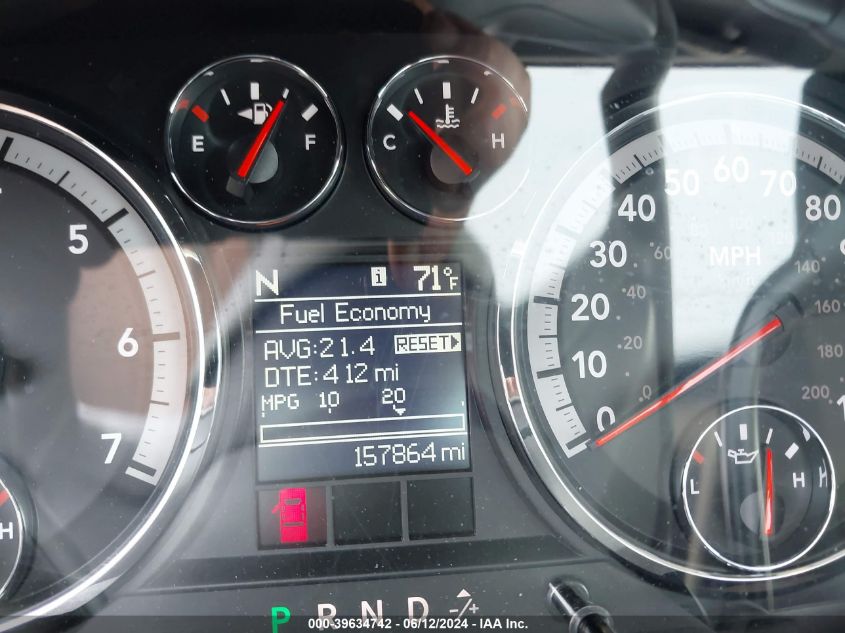 2011 Ram Ram 1500 Slt VIN: 3D7JB1EP0BG510220 Lot: 39634742