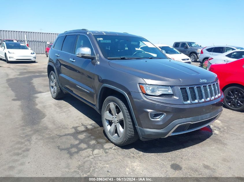 2014 Jeep Grand Cherokee Limited VIN: 1C4RJFBG0EC280610 Lot: 39634743