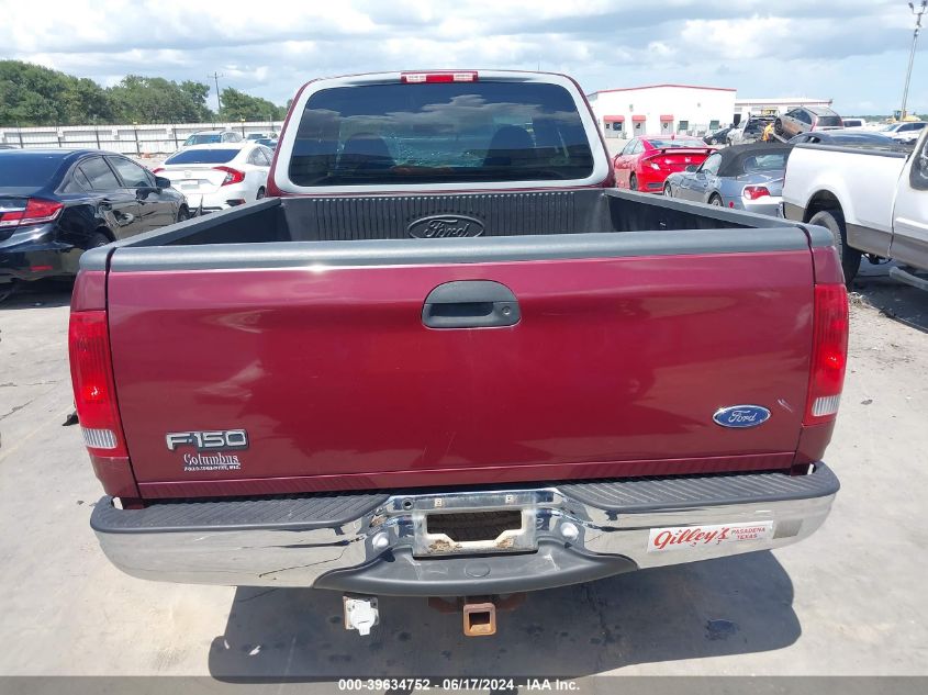 1998 Ford F-150 Lariat/Standard/Xl/Xlt VIN: 1FTZX1764WNA16605 Lot: 39634752