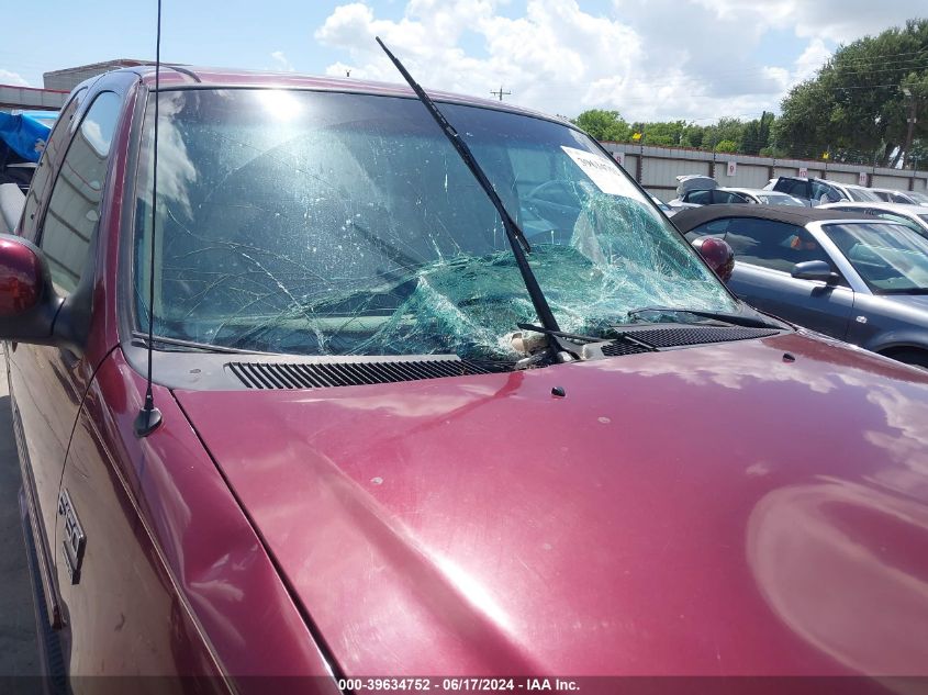 1998 Ford F-150 Lariat/Standard/Xl/Xlt VIN: 1FTZX1764WNA16605 Lot: 39634752