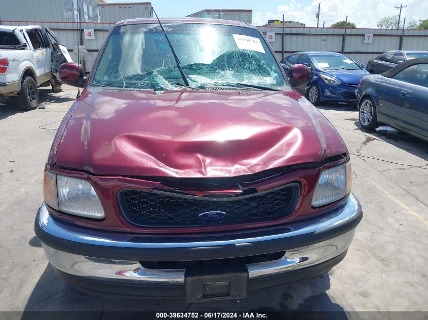 1998 Ford F-150 Lariat/Standard/Xl/Xlt VIN: 1FTZX1764WNA16605 Lot: 39634752