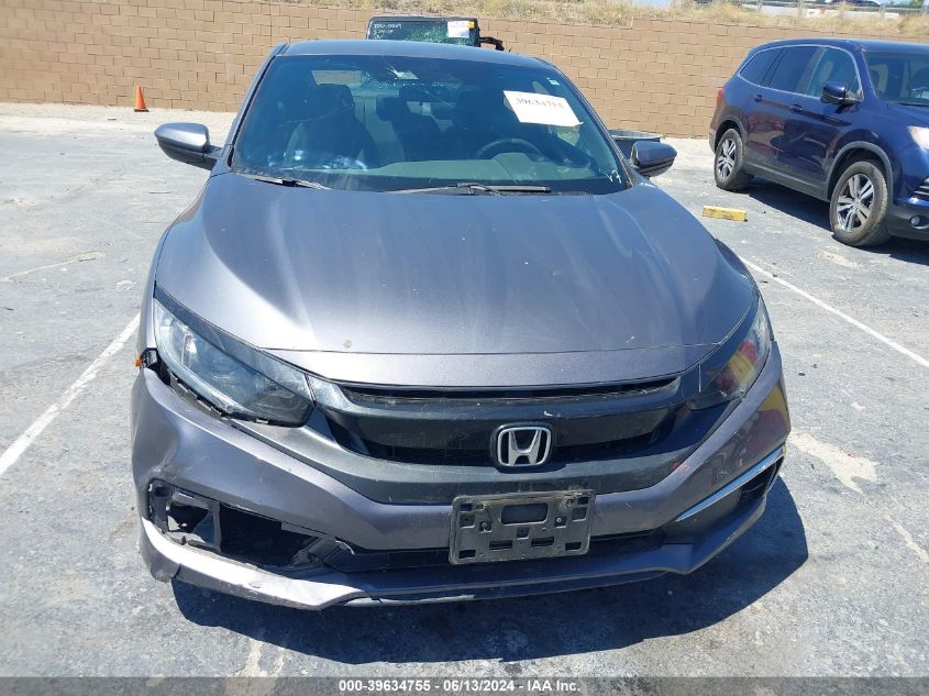 2019 Honda Civic Lx VIN: 2HGFC4B6XKH309789 Lot: 39634755