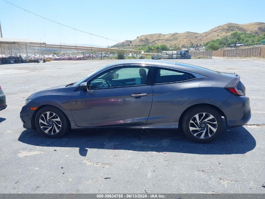 2019 Honda Civic Lx VIN: 2HGFC4B6XKH309789 Lot: 39634755