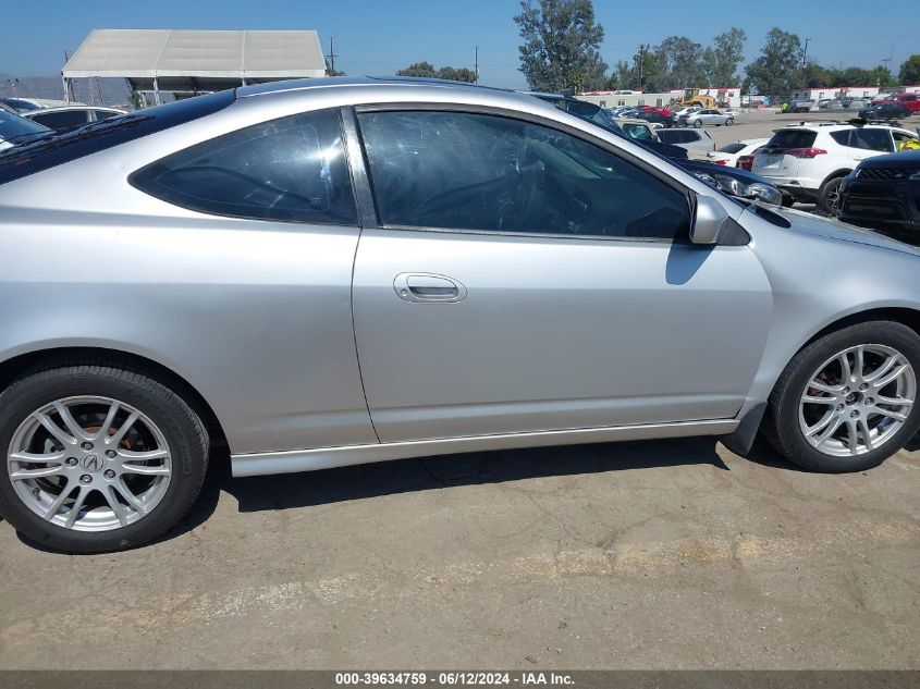 2006 Acura Rsx VIN: JH4DC54836S012337 Lot: 39634759