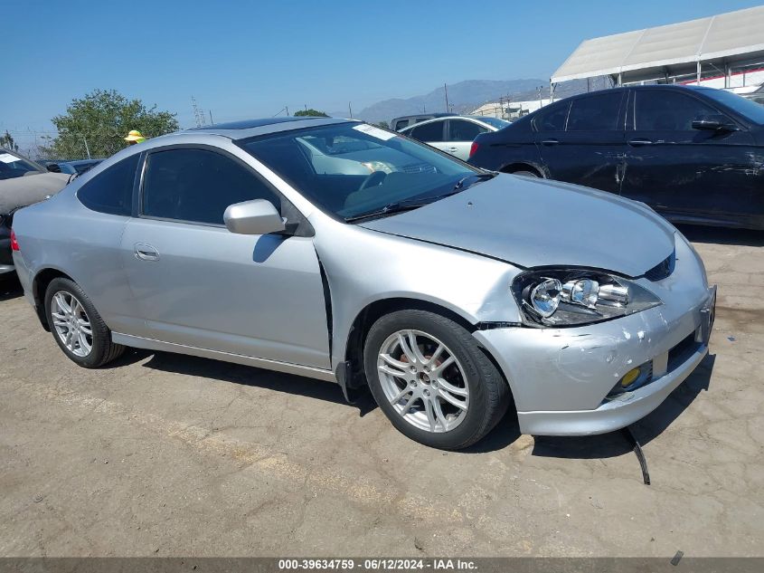 2006 Acura Rsx VIN: JH4DC54836S012337 Lot: 39634759