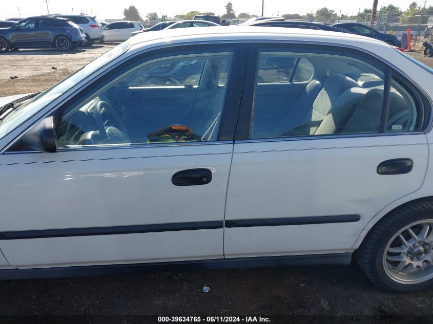 1999 Honda Civic Lx VIN: 2HGEJ6674XH560735 Lot: 39634765