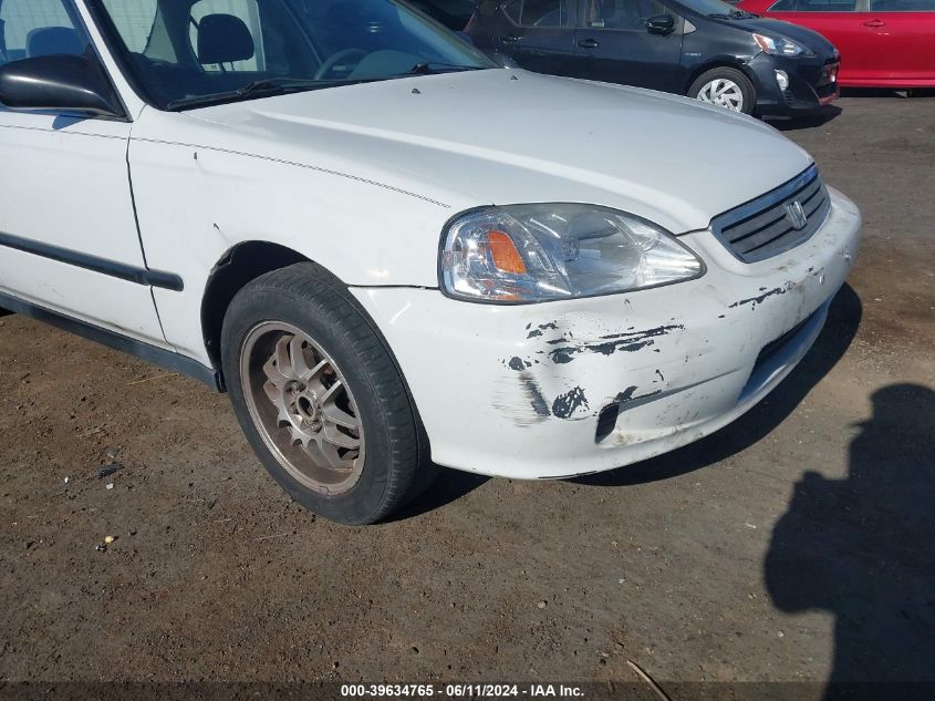 1999 Honda Civic Lx VIN: 2HGEJ6674XH560735 Lot: 39634765