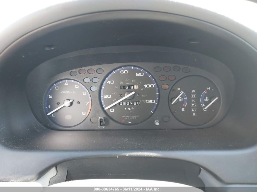 1999 Honda Civic Lx VIN: 2HGEJ6674XH560735 Lot: 39634765