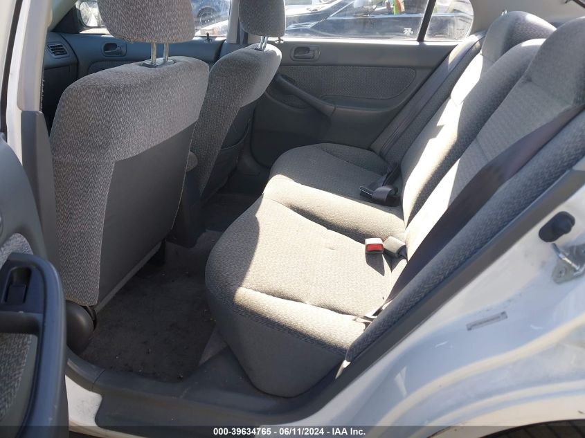 1999 Honda Civic Lx VIN: 2HGEJ6674XH560735 Lot: 39634765