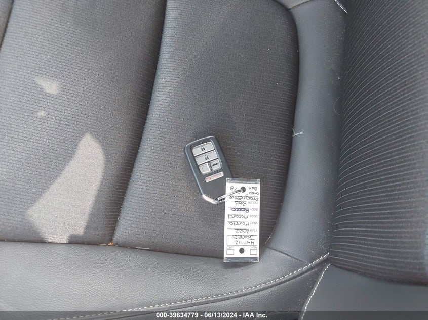 2022 Honda Accord Sport 2.0T VIN: 1HGCV2F30NA010610 Lot: 39634779