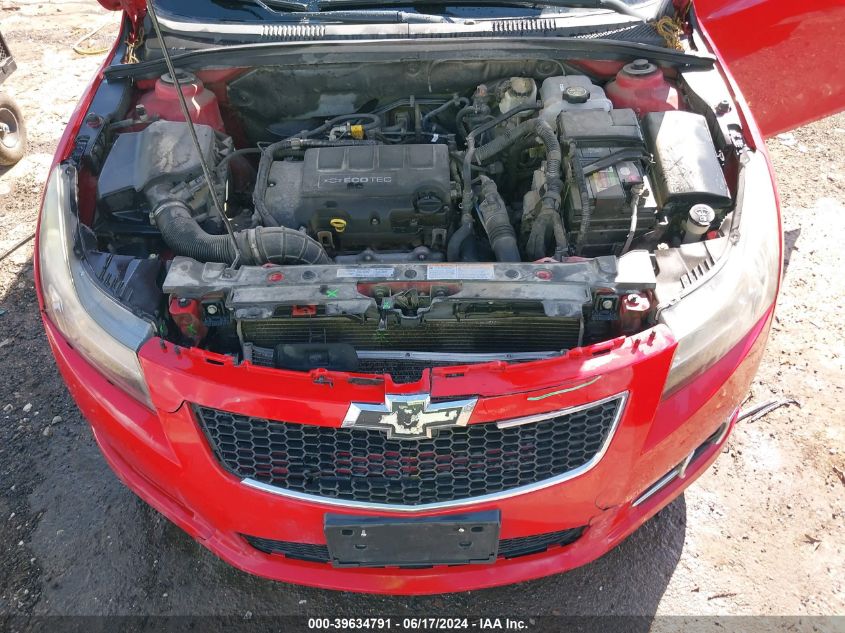 2012 Chevrolet Cruze 1Lt VIN: 1G1PL5SC4C7129003 Lot: 39634791