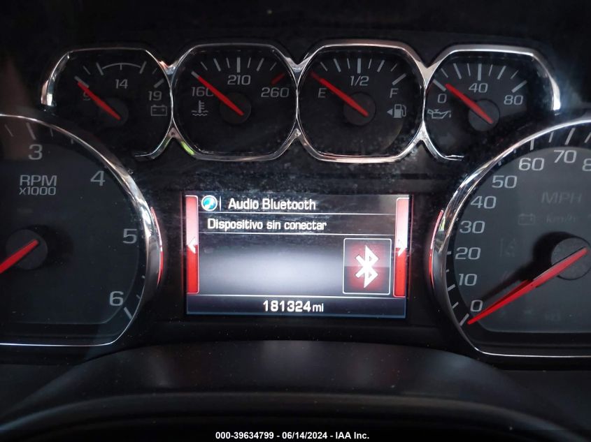 2014 GMC Sierra 1500 Slt VIN: 1GTV2VECXEZ289438 Lot: 39634799