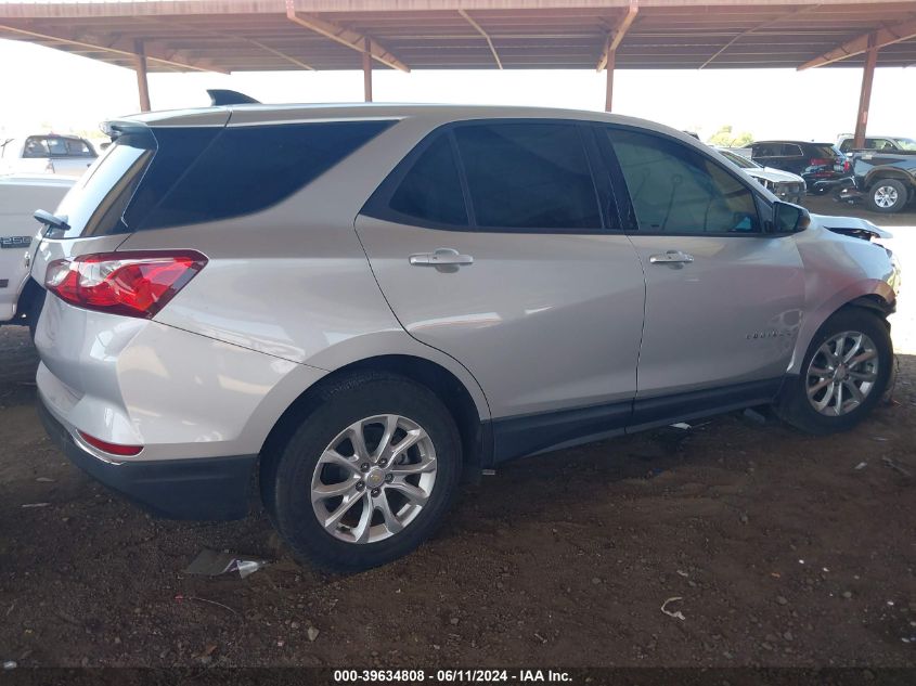 2018 Chevrolet Equinox Ls VIN: 2GNAXHEV6J6185190 Lot: 39634808