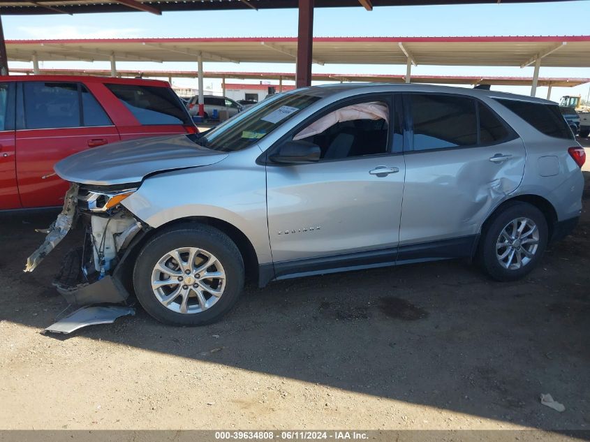2018 Chevrolet Equinox Ls VIN: 2GNAXHEV6J6185190 Lot: 39634808