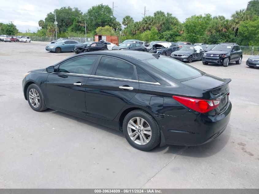 2013 Hyundai Sonata Gls VIN: 5NPEB4AC3DH669761 Lot: 39634809