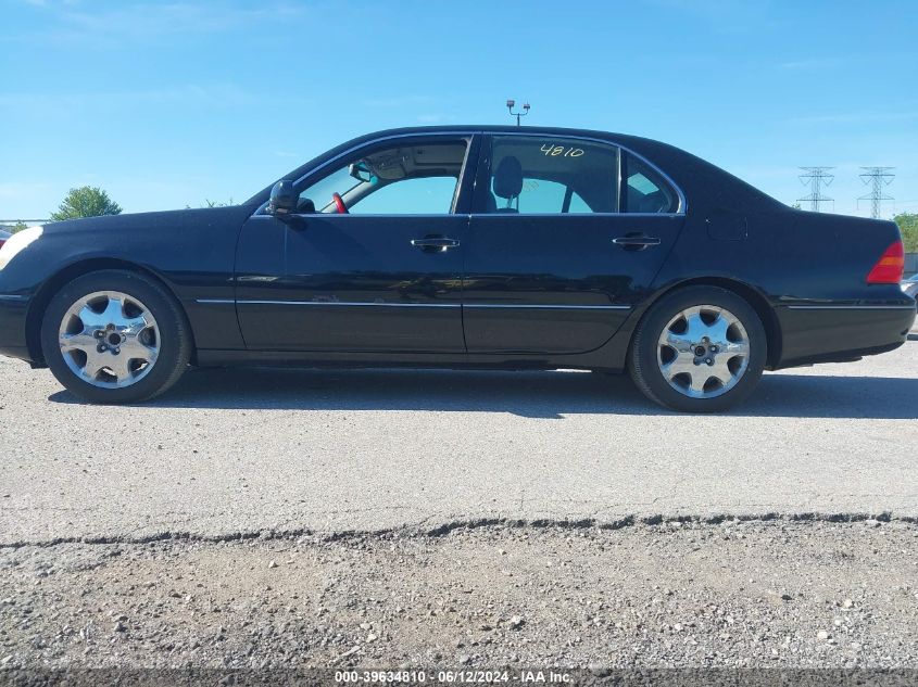 2002 Lexus Ls 430 VIN: JTHBN30F620086545 Lot: 39634810