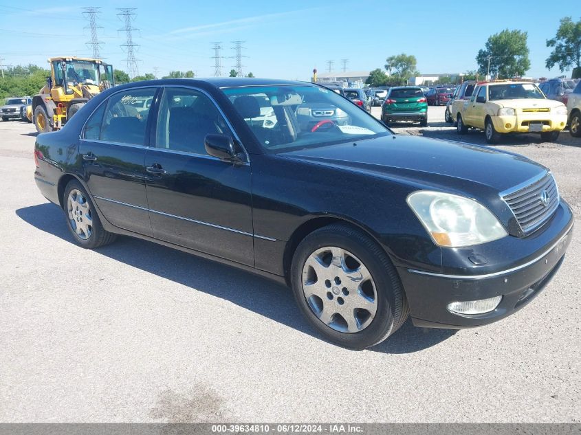 2002 Lexus Ls 430 VIN: JTHBN30F620086545 Lot: 39634810