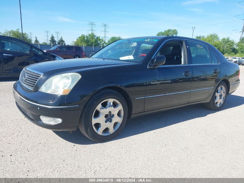 2002 Lexus Ls 430 VIN: JTHBN30F620086545 Lot: 39634810