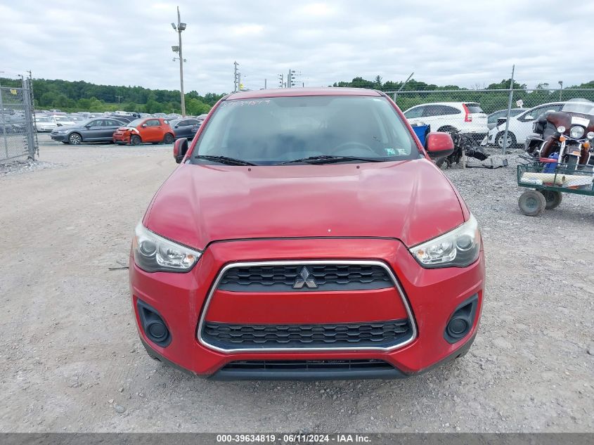 2013 Mitsubishi Outlander Sport Es VIN: 4A4AP3AU1DE017779 Lot: 39634819