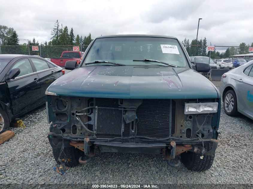 1997 GMC Sierra 1500 Sl Wideside VIN: 1GTEK19R9VE534292 Lot: 39634823