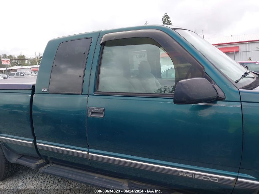 1997 GMC Sierra 1500 Sl Wideside VIN: 1GTEK19R9VE534292 Lot: 39634823