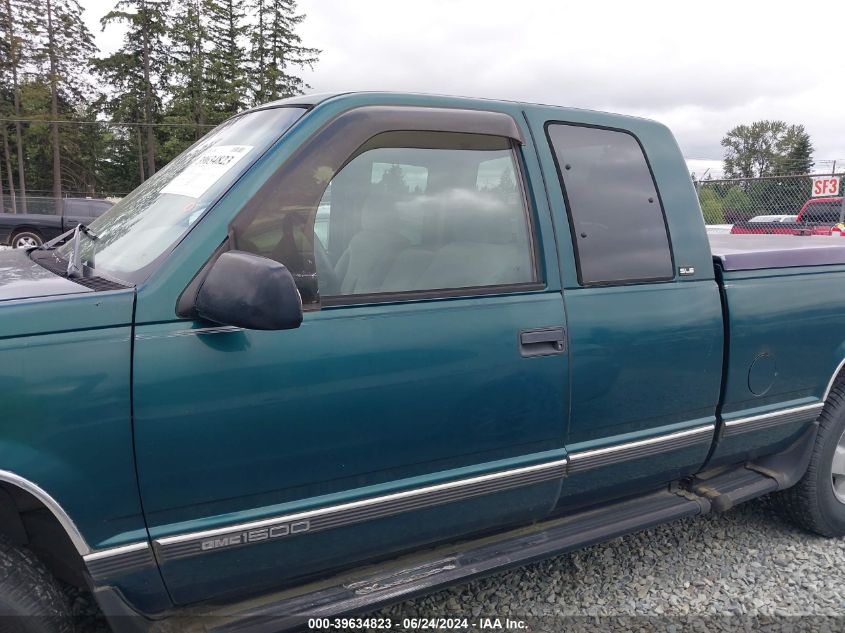 1997 GMC Sierra 1500 Sl Wideside VIN: 1GTEK19R9VE534292 Lot: 39634823