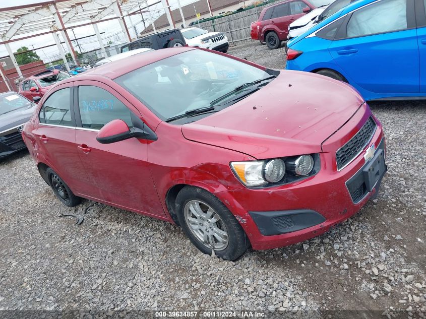 2012 Chevrolet Sonic 2Lt VIN: 1G1JC5SH4C4113077 Lot: 39634857