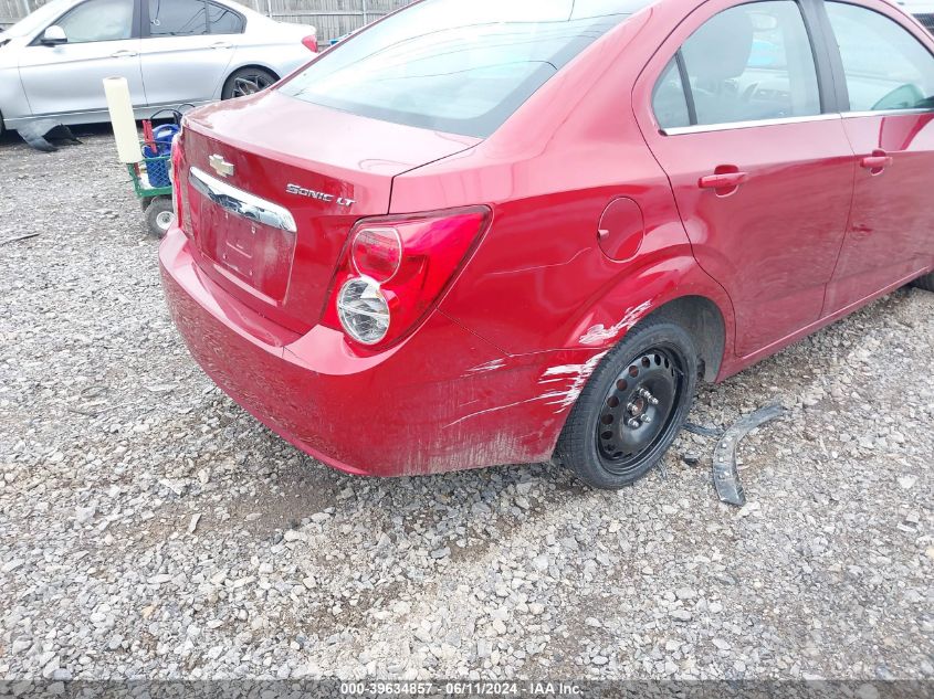 2012 Chevrolet Sonic 2Lt VIN: 1G1JC5SH4C4113077 Lot: 39634857