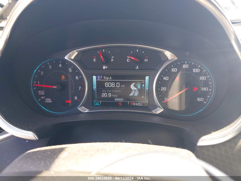 2017 Chevrolet Malibu 1Lt VIN: 1G1ZE5ST7HF110428 Lot: 39634858