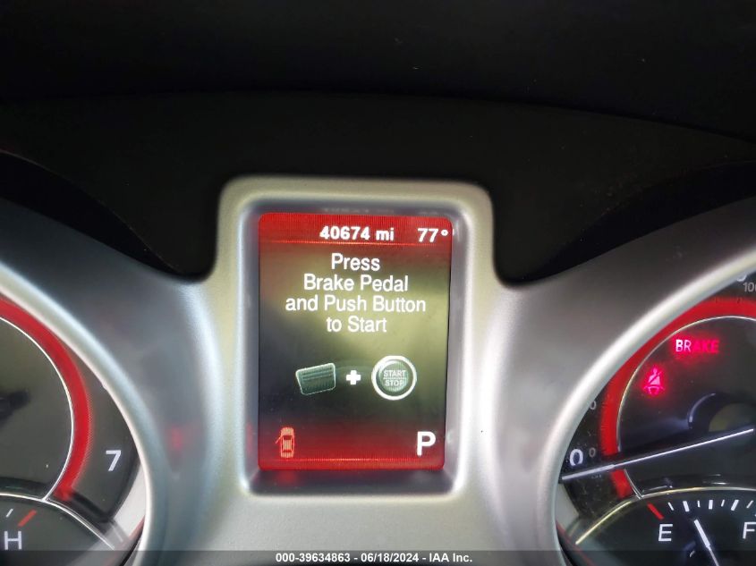 2019 Dodge Journey Se VIN: 3C4PDCBB2KT867098 Lot: 39634863