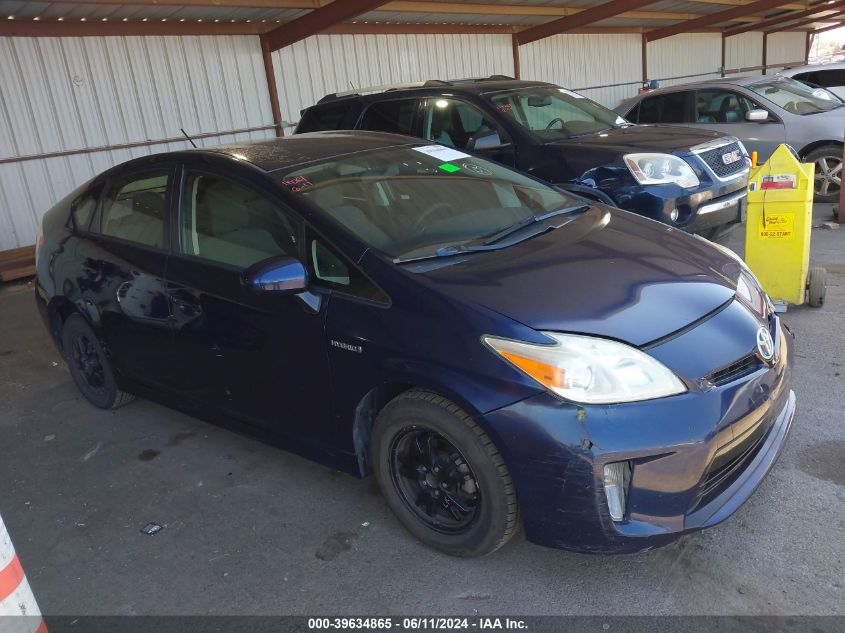 2012 Toyota Prius Two VIN: JTDKN3DU9C1516462 Lot: 39634865