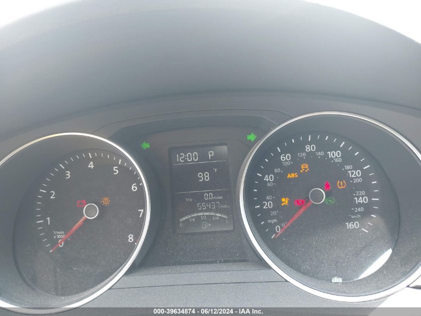 2016 Volkswagen Jetta 1.4T S VIN: 3VW267AJ9GM413417 Lot: 39634874