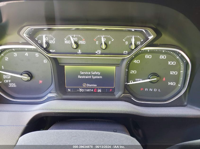 2019 GMC Sierra 1500 Slt VIN: 1GTU9DED7KZ264227 Lot: 39634878