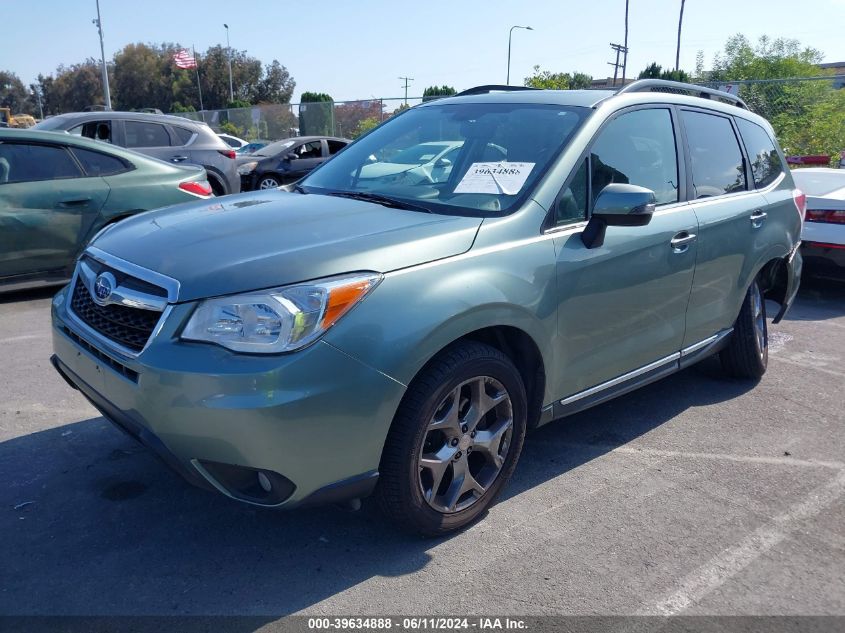 2015 Subaru Forester 2.5I Touring VIN: JF2SJAWC8FH571941 Lot: 39634888