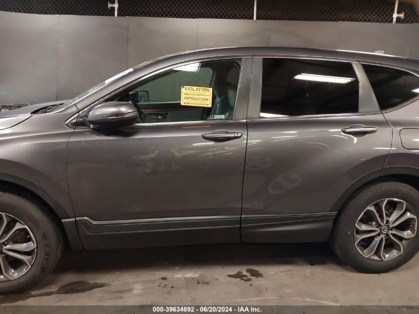 2022 Honda Cr-V Awd Ex VIN: 2HKRW2H50NH628765 Lot: 39634892